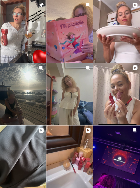 Influencer Mum’s/Travel/Lifestyle jessiysuscositas colaborando con marcas de "madre, viajes, estilo de vida" – Agencia Brilla