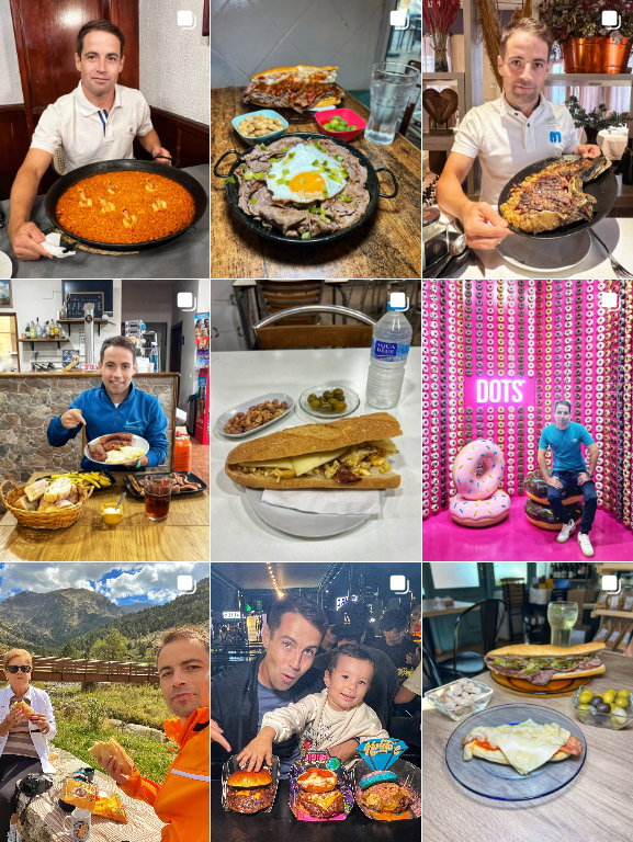 Influencer Foodie @valencialmuerza colaborando con marcas de gastronomía – Agencia Brilla