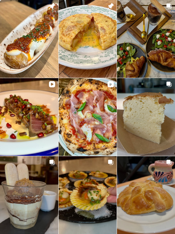 Influencer Foodie @cuquisilicious colaborando con marcas de gastronomía – Agencia Brilla