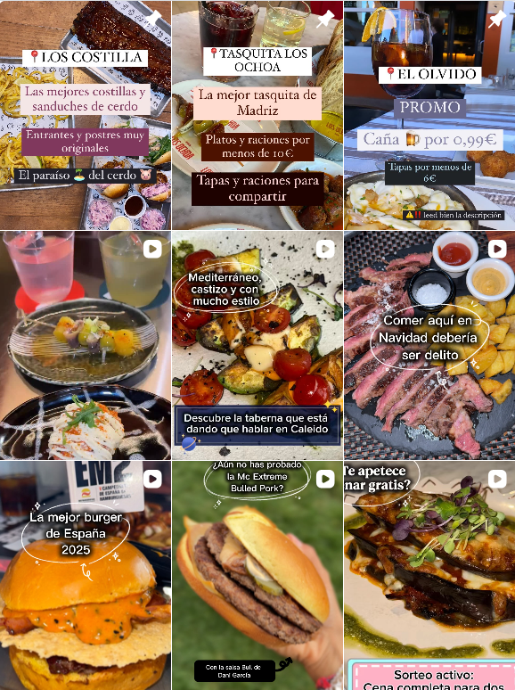 Influencer Foodie @alwayseatingmad colaborando con marcas de gastronomía – Agencia Brilla