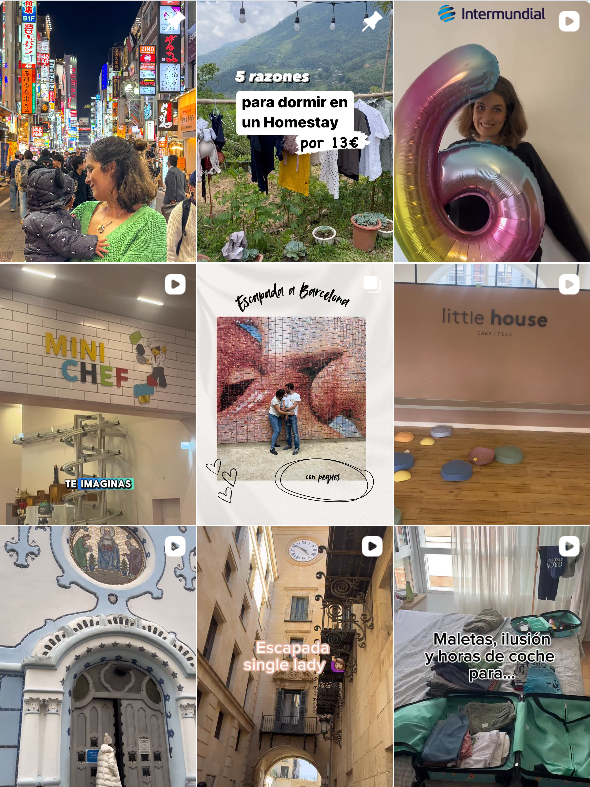 Influencer Mum’s/Travel/Lifestyle/Tiktok lamaestraviajera colaborando con marcas de "madre, viajes, estilo de vida, tiktok" – Agencia Brilla