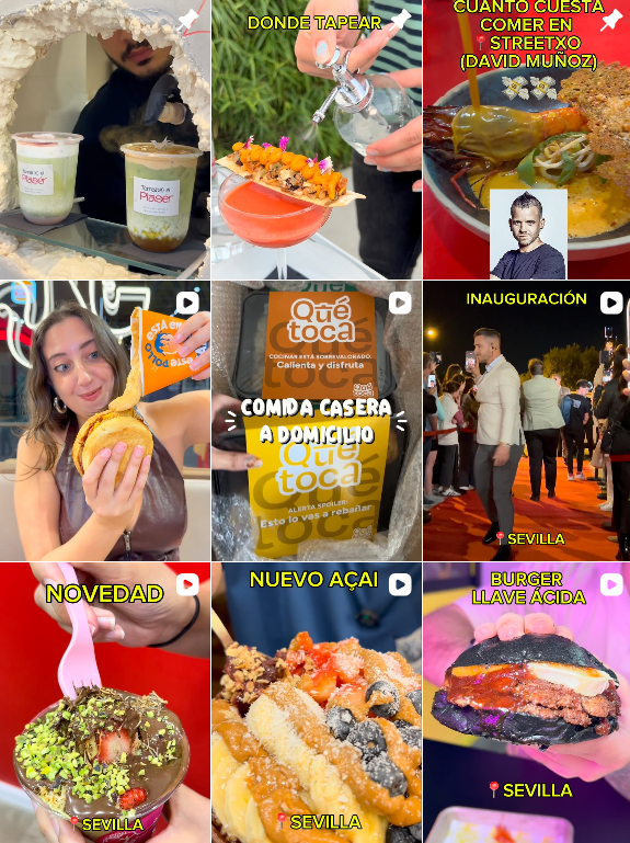 Influencer Foodie @debueno.comer.oficial colaborando con marcas de gastronomía – Agencia Brilla