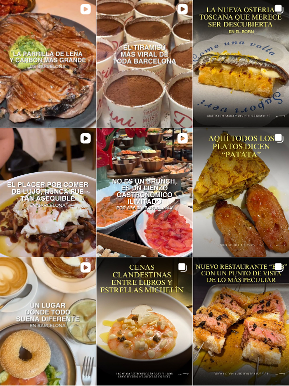 Influencer Foodie @foodinbcn colaborando con marcas de gastronomía – Agencia Brilla