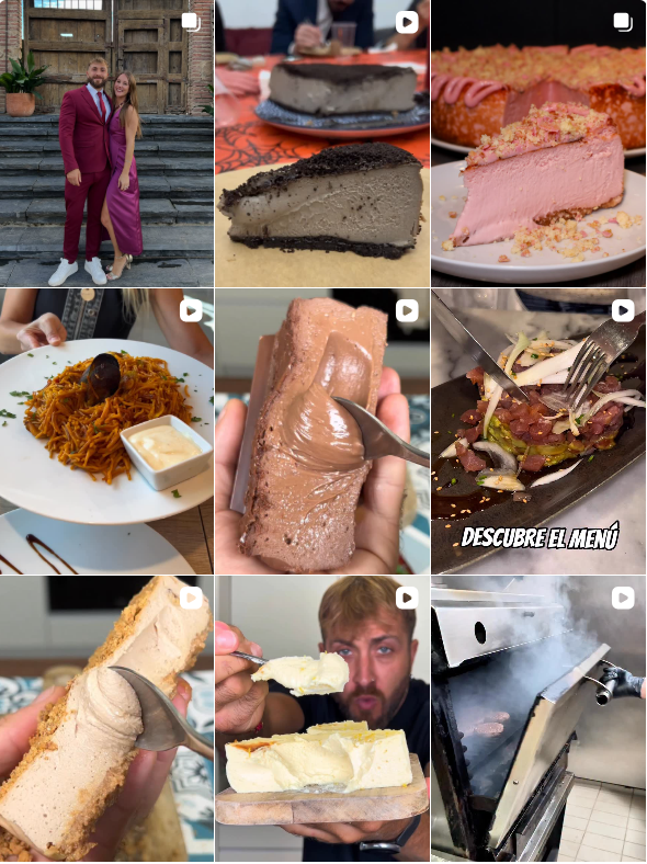 Influencer Foodie/Tiktok @albacteix colaborando con marcas de "gastronomía, tiktok" – Agencia Brilla