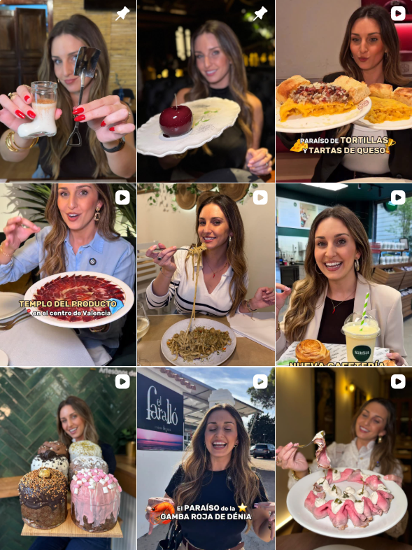 Influencer Foodie / Recetas @enjoybyana colaborando con marcas de recetas – Agencia Brilla