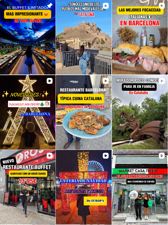 Influencer travel y tik tok judit_travel colaborando con marcas de viajes – Agencia Brilla