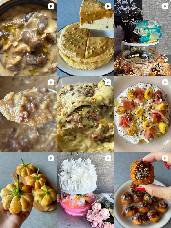 Influencer Recetas @rookietam colaborando con marcas de recetas – Agencia Brilla