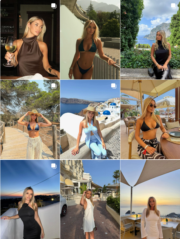 Influencer Lifestyle/tiktok @claudiaimperatore colaborando con marcas de tiktok – Agencia Brilla