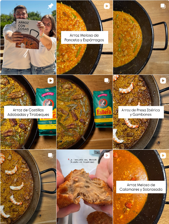 Influencer Foodie/tiktoker @4veadictos colaborando con marcas de tiktok – Agencia Brilla