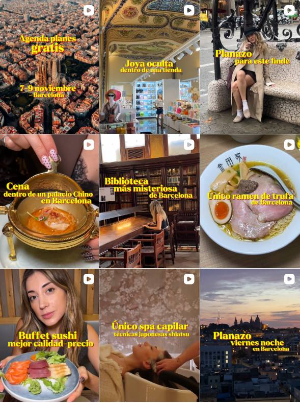 Influencer Foodie @barcelona_con_alba colaborando con marcas de gastronomía – Agencia Brilla