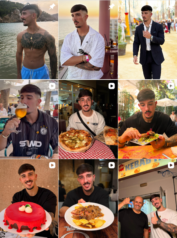 Influencer Foodie @elrodrisabe colaborando con marcas de gastronomía – Agencia Brilla