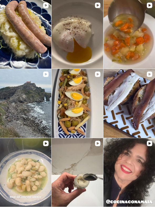Influencer Recetas/Tiktok @cocinaconamaia colaborando con marcas de "recetas, tiktok" – Agencia Brilla