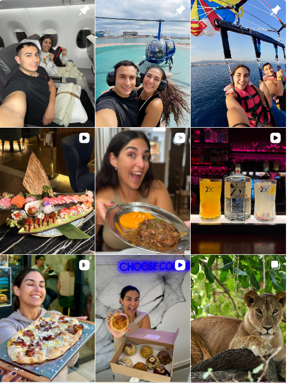 Influencer FOODIE @tipfoodies colaborando con marcas de "gastronomía" – Agencia Brilla