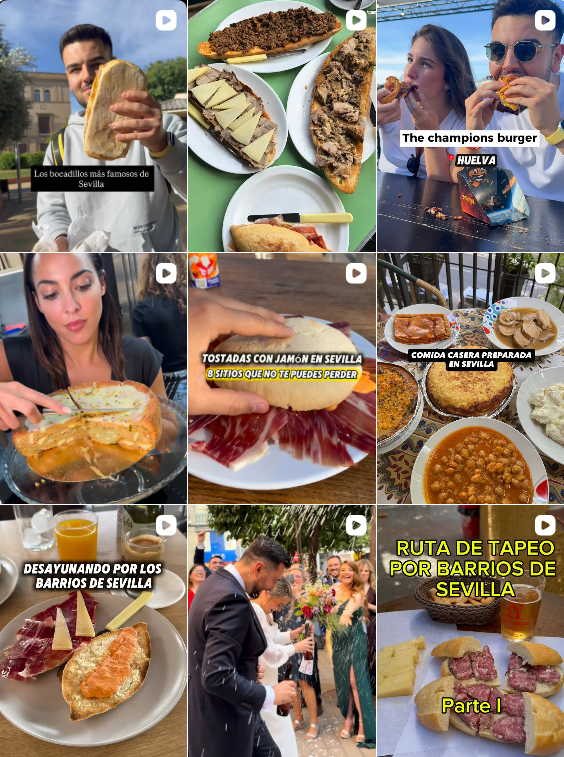 Influencer FOODIE @pruebaconnosotros colaborando con marcas de "gastronomía" – Agencia Brilla