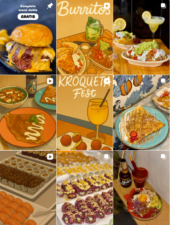 Influencer foodie @cheatmeal_es colaborando con marcas de "gastronomía" – Agencia Brilla