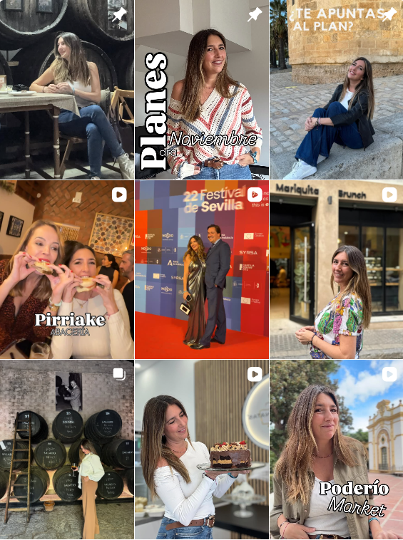 Influencer foodie @crisgranaados colaborando con marcas de "gastronomía" – Agencia Brilla