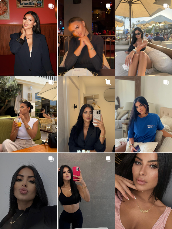 Influencer lifestyle @fatima__ems colaborando con marcas de "estilo de vida" – Agencia Brilla