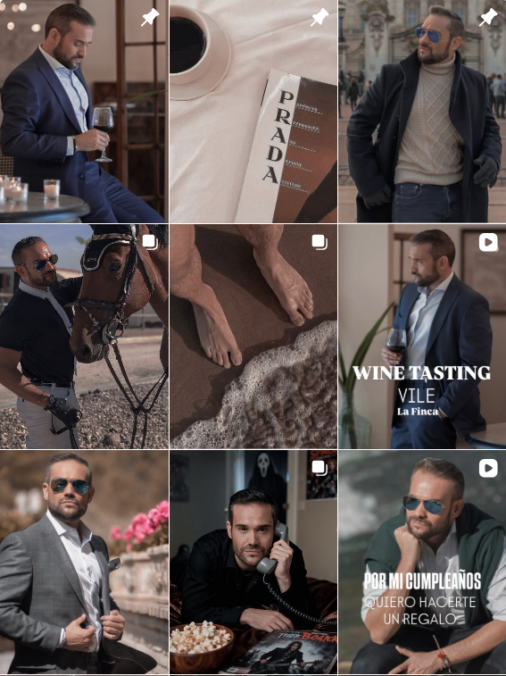 Influencer lifestyle @davidldelmoral colaborando con marcas de "estilo de vida" – Agencia Brilla