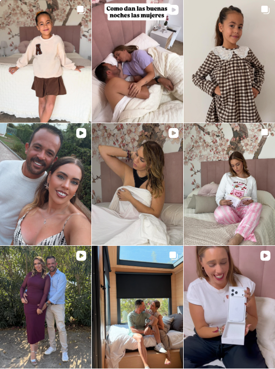 Influencer lifestyle @mamad2_princesas colaborando con marcas de "estilo de vida" – Agencia Brilla