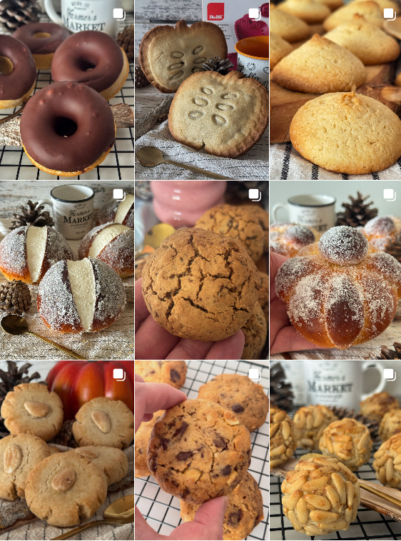 Influencer recetas @cocinandoconhistorias colaborando con marcas de "recetas" – Agencia Brilla