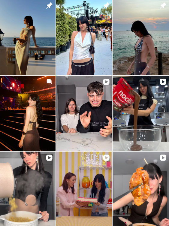 Influencer foodie @_boukie_ colaborando con marcas de "gastronomía" – Agencia Brilla