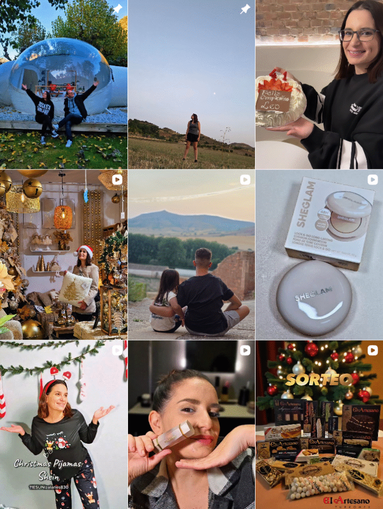 Influencer Lifestyle y Mums @_izalanes_ colaborando con marcas de estilo de vida y maternidad – Agencia Brilla.