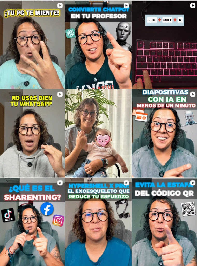 Influencer Tecnología, Humor y Tiktoker @achoesgratiss colaborando con marcas de tecnología, humor y tiktok – Agencia Brilla.