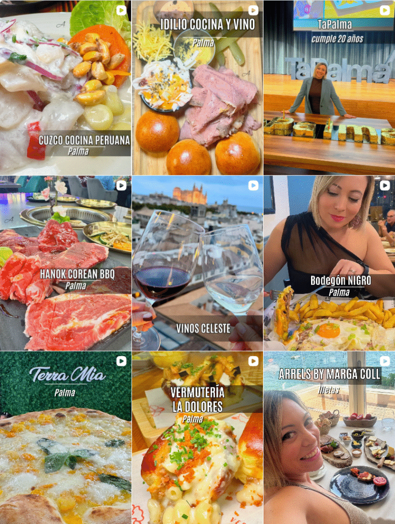 Influencer Foodie @adicta_a_la_carta colaborando con marcas de gastronomía – Agencia Brilla.