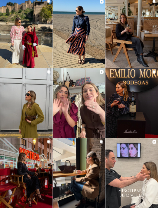 Influencer travel, foodies, lifestyle @mindfultravel colaborando con marcas de "viajes, gastronomía, estilo de vida" – Agencia Brilla.