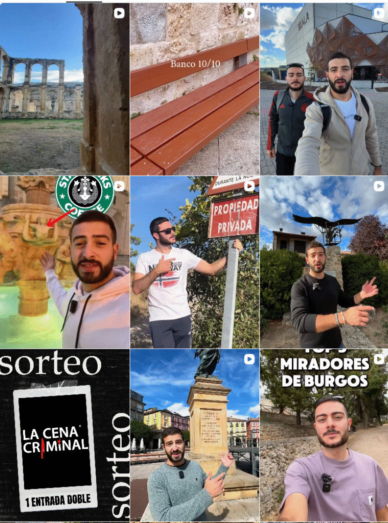 Influencer Foodie @burgos.now colaborando con marcas de gastronomía – Agencia Brilla.