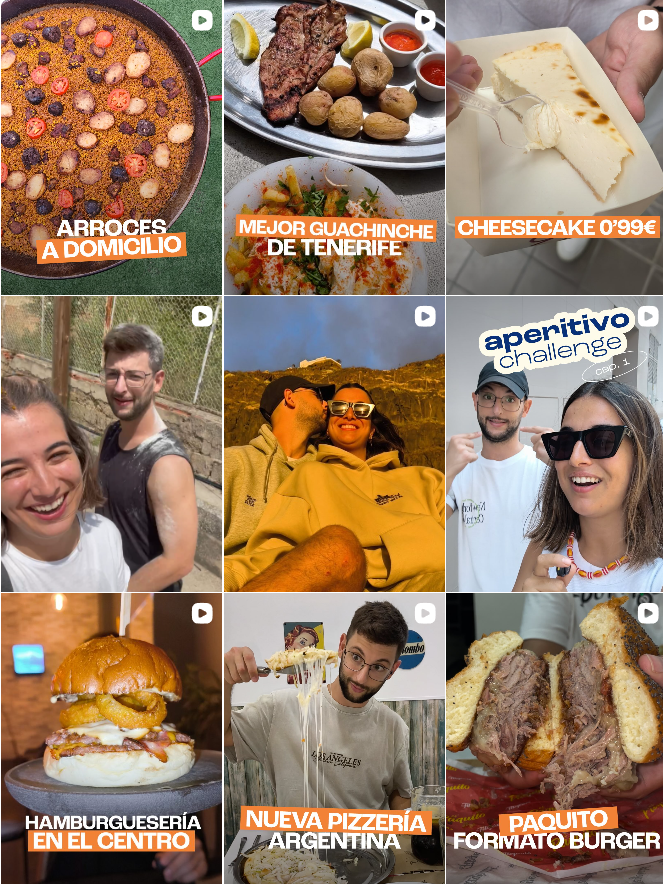 Influencer Foodie @bythefood_ colaborando con marcas de gastronomía – Agencia Brilla.