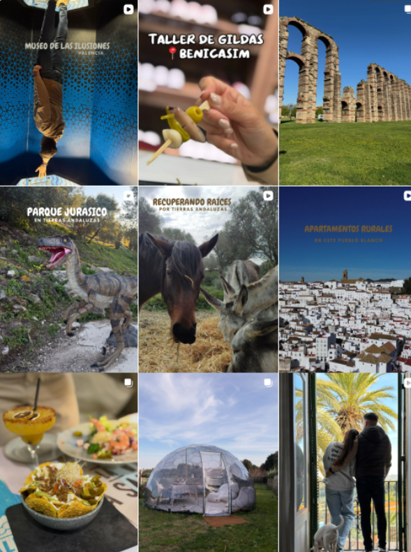 Influencer Foodie y Lifestyle @descubreviajandoycomiendo colaborando con marcas de gastronomía y estilo de vida – Agencia Brilla.