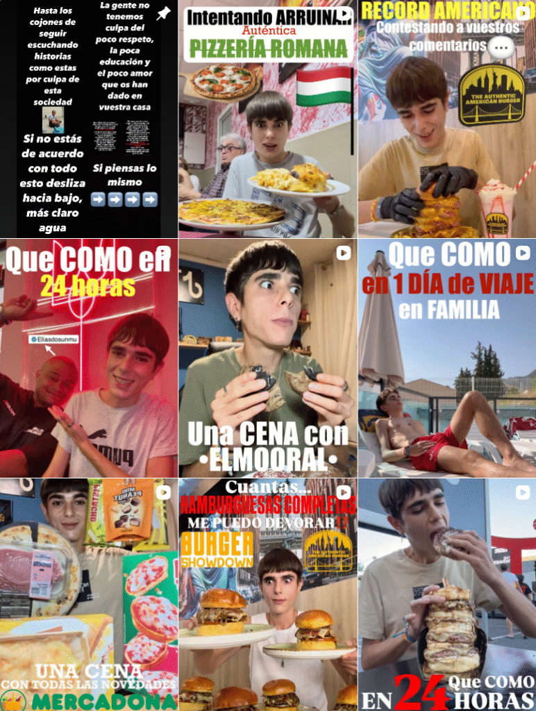 Influencer Tiktoker y Foodie @elmooral colaborando con marcas de tiktok y gastronomía – Agencia Brilla.