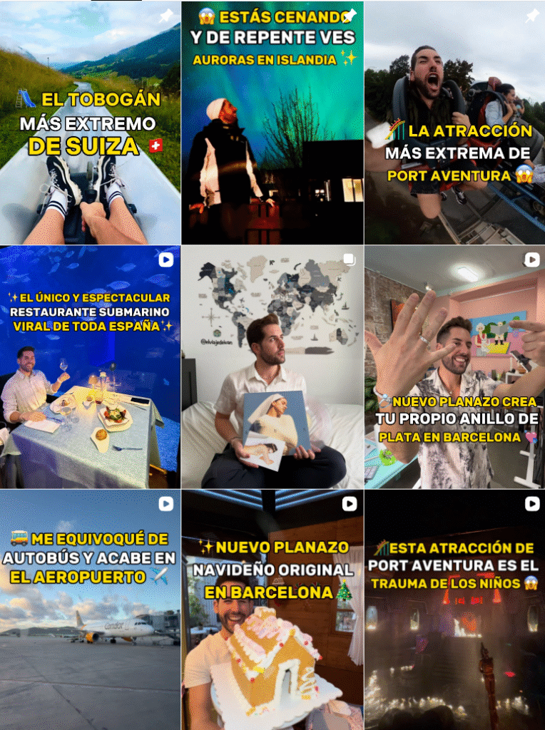 Influencer Travel, Foodie, Lifestyle y Tiktoker @elviajedeivan colaborando con marcas de viajes, gastronomía, estilo de vida y tiktok – Agencia Brilla.