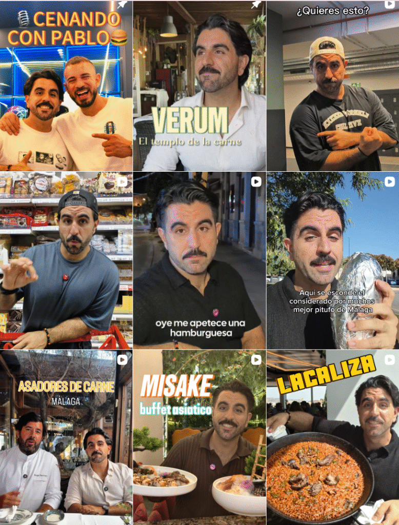 Influencer Foodie @gordohomologado colaborando con marcas de gastronomía – Agencia Brilla.