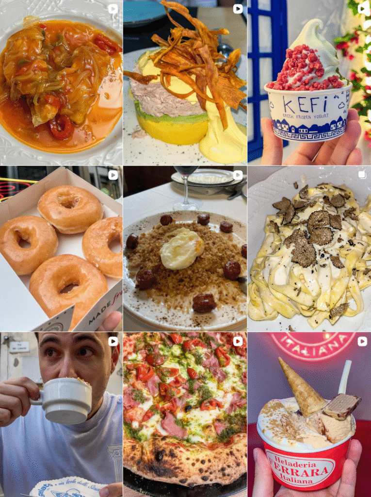 Influencer Foodie @instafoodzgz2.0 colaborando con marcas de gastronomía – Agencia Brilla.