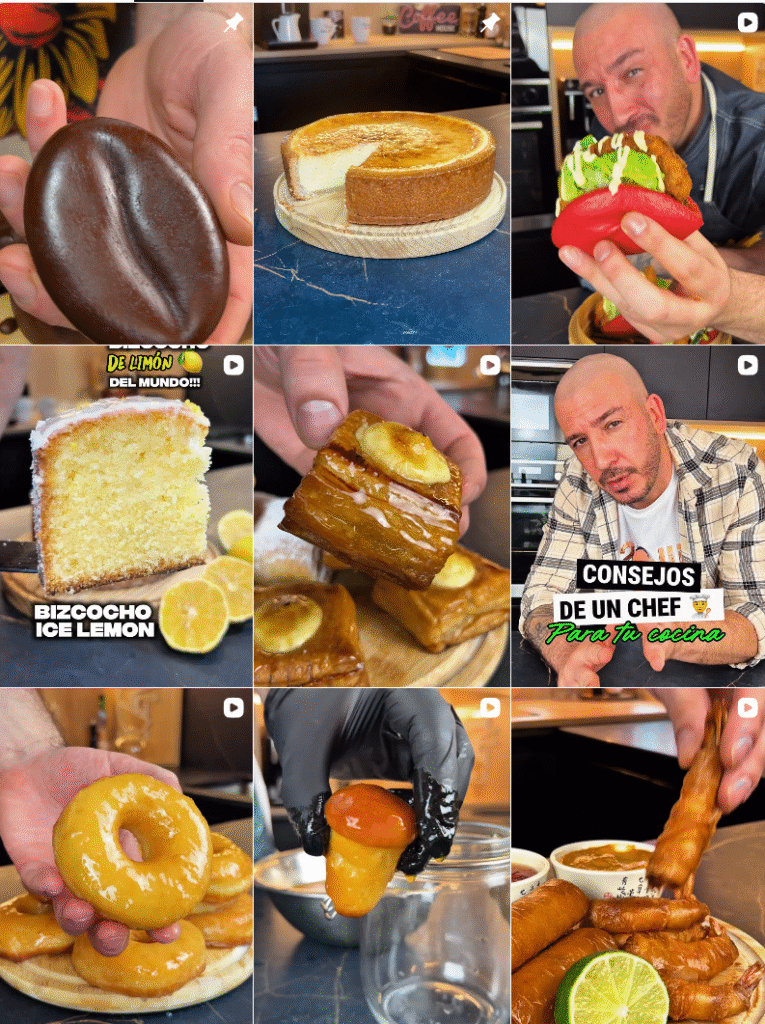 Influencer Foodie y Recetas @kanalla_bakes colaborando con marcas de gastronomía y repostería – Agencia Brilla.