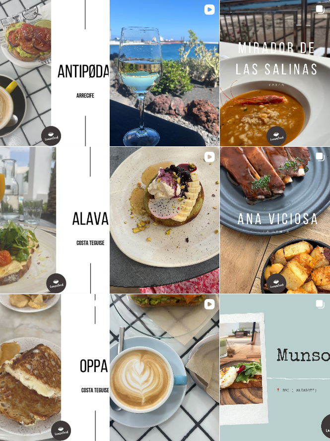 Influencer Foodie @lanzafood colaborando con marcas de gastronomía – Agencia Brilla.