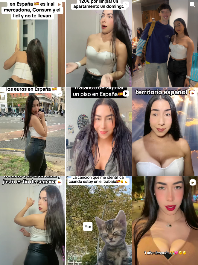 Influencer Lifestyle/Tiktoker @melodyszarota colaborando con marcas de tiktok – Agencia Brilla.