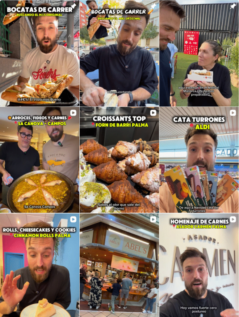 Influencer Foodie @menjant_amb_en_toni colaborando con marcas de gastronomía – Agencia Brilla.