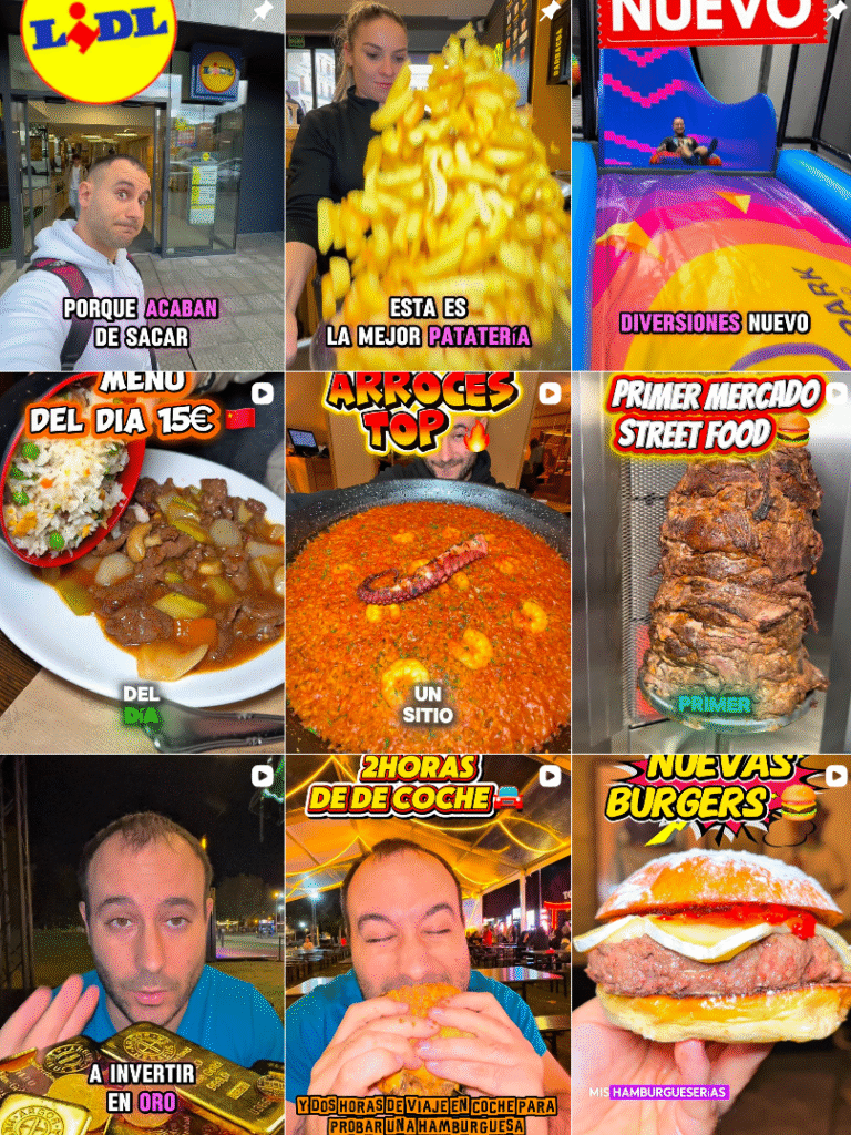 Influencer foodie y lifestyle @xxxx colaborando con marcas de "gastronomía y estilo de vida" – Agencia Brilla