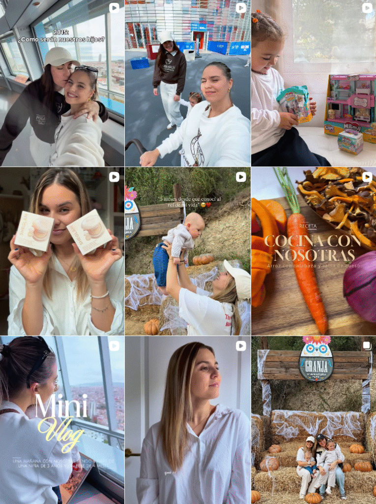 Influencer Mums, Tiktoker y Lifestyle @natalialuab colaborando con marcas de madre, tiktok y estilo de vida – Agencia Brilla.