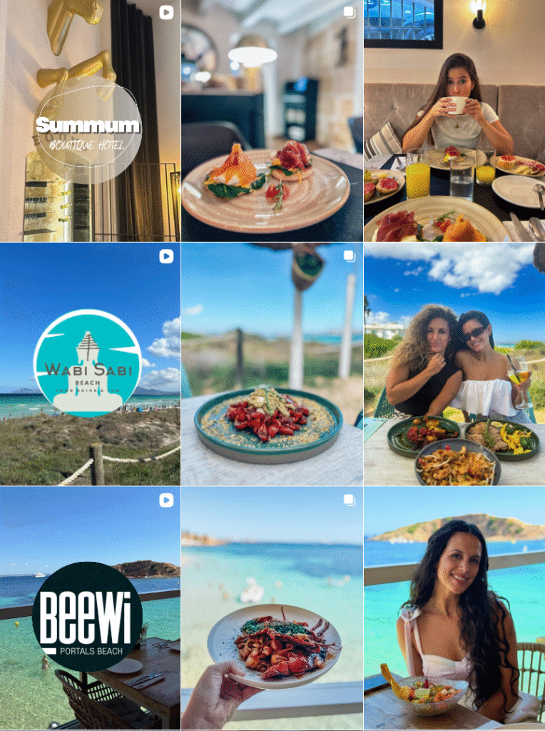 Influencer Foodie @places4foodies colaborando con marcas de gastronomía – Agencia Brilla.