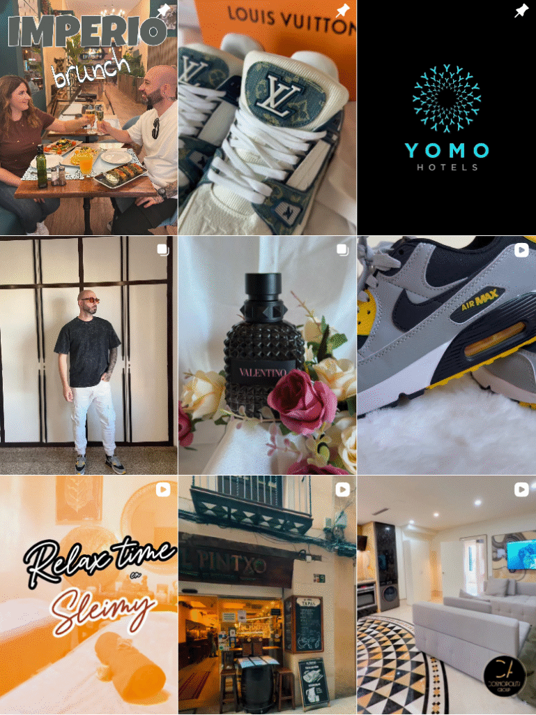 Influencer Lifestyle @roberts.lifestyle colaborando con marcas de estilo de vida – Agencia Brilla.