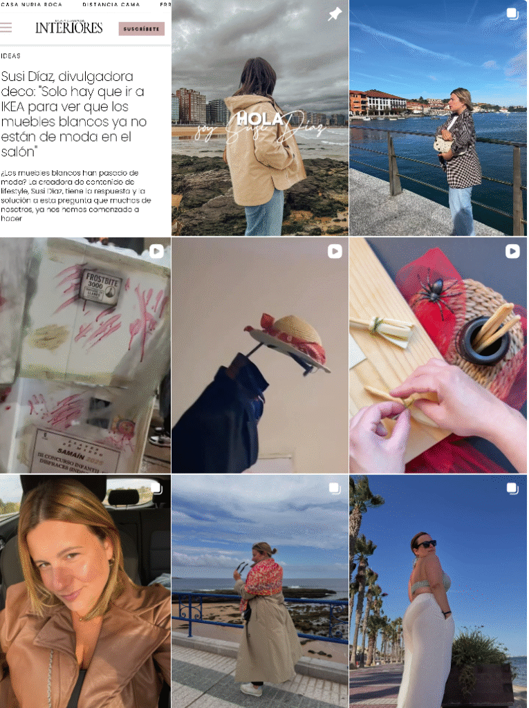 Influencer Lifestyle, Recetas y Tiktoker @susi_dg colaborando con marcas de estilo de vida, recetas y tiktok – Agencia Brilla.