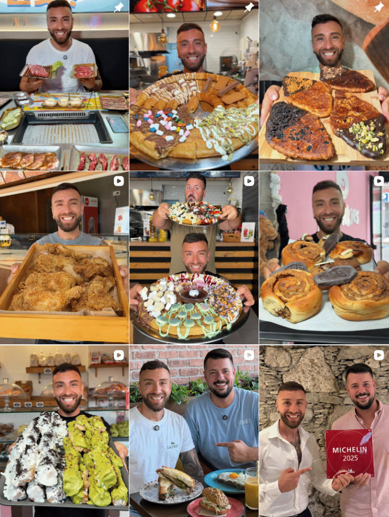 Influencer Foodie @tesee.foodie colaborando con marcas de gastronomía – Agencia Brilla.