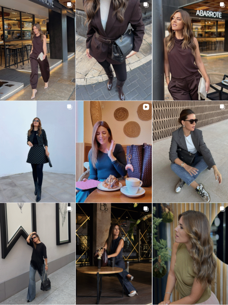Influencer Lifestyle @trendyinlove colaborando con marcas de estilo de vida – Agencia Brilla.