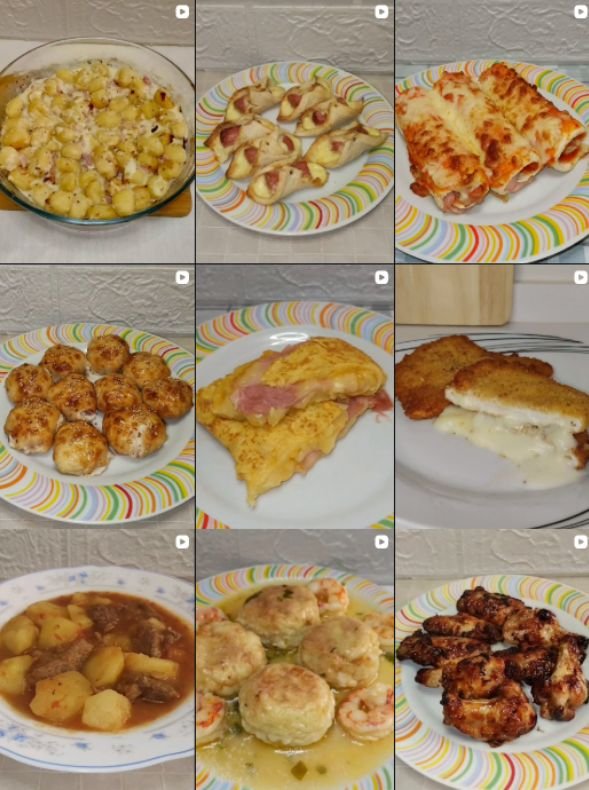 Influencer foodie @cocina_byainhoa colaborando con marcas de gastronomía – Agencia Brilla