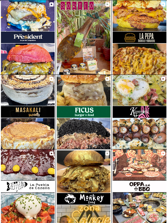 Influencer Foodie @dondecomemosahora colaborando con marcas de “gastronomía” – Agencia Brilla