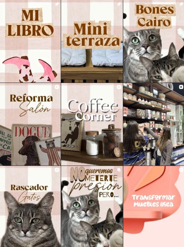 Influencer Decoracion/ Lifestyle @encuarentametros colaborando con marcas de decoraciones – Agencia Brilla